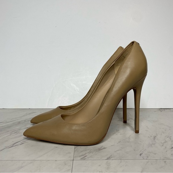 Sam Edelman Danna Tan Leather Pointy Toe Pump Heel 10M - Picture 16 of 16